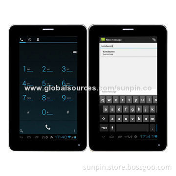 3G/4G tablet phone with function
